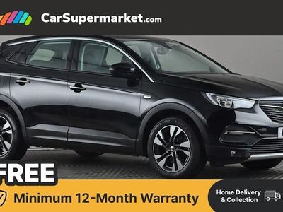 Used Vauxhall Grandland X Sport 131 HP (96 kW) 2019 Black SUV