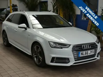 Used Audi A4 S-Line 190 HP (139 kW) 2016 White Estate
