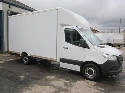 Begagnad Mercedes Sprinter 2021 Vit Van