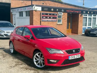 Used Seat Leon FR 150 HP (110 kW) 2016 Red Hatchback