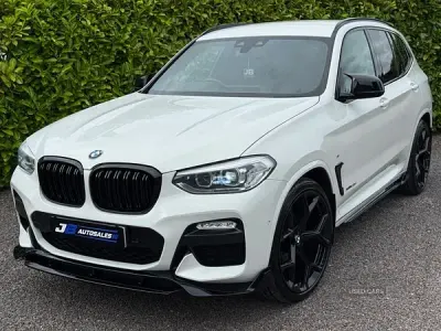 Used BMW X3 M Sport 190 HP (139 kW) 2018 White SUV
