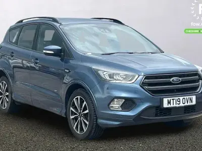 Usado Ford Kuga ST-Line 182 CV (133 kW) 2019 Azul SUV