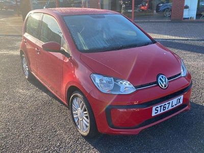Used VW up! move up! 60 HP (44 kW) 2017 Red Hatchback
