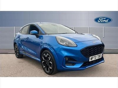 Used Ford Puma ST-Line X 125 HP (91 kW) 2020 Blue SUV