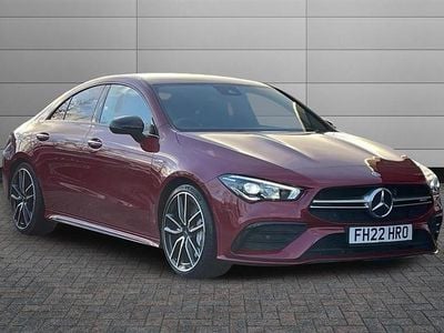 Used Mercedes CLA35 AMG Premium 306 HP (225 kW) 2022 Patagonia red Sedan