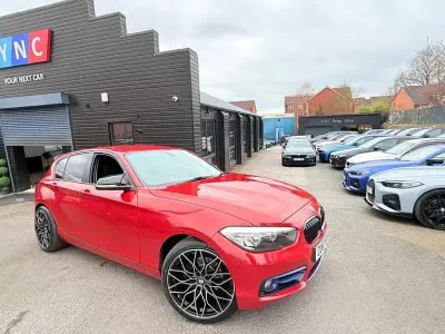Używany BMW 120 Sport Line 2017 Czerwony Hatchback