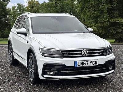 White Used 2018 VW Tiguan R-line SUV | £19,995 (Good price)