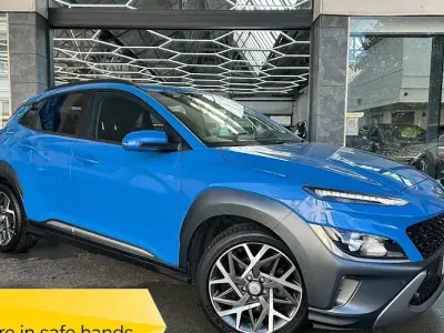 Used Hyundai Kona Premium 141 HP (103 kW) 2022 Blue SUV