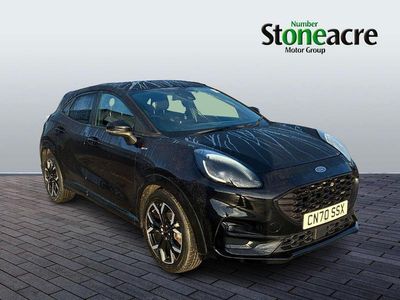 Black Used 2020 Ford Puma ST-Line X Hatchback | £11,295 (Fair price)