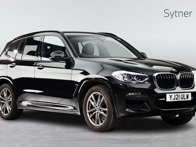 Used BMW X3 M Sport 187 HP (137 kW) 2021 Black SUV