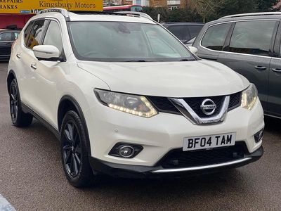 White Used 2016 Nissan X-Trail N-TEC SUV | £7,949 (Fair price)