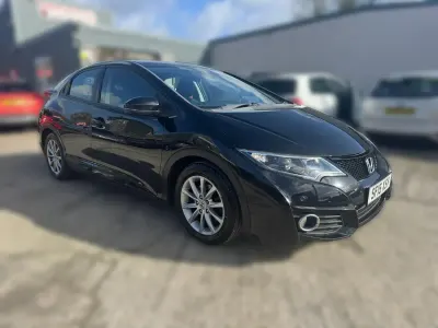 Used Honda Civic SE Plus 2015 Black Hatchback