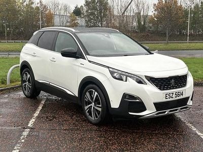 White Used 2020 Peugeot 3008 GT-line Hatchback | £15,650 (Fair price)