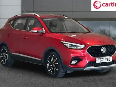 Used MG ZS Exclusive 106 HP (77 kW) 2021 Red SUV