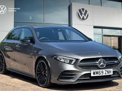 Used Mercedes A35 AMG 301 HP (221 kW) 2020 Grey Hatchback
