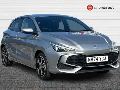 Used MG MG3 Trophy 194 HP (142 kW) 2025 Silver Hatchback