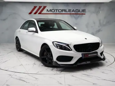 Used Mercedes C250 AMG Line Premium Plus 204 HP (150 kW) 2016 White Sedan