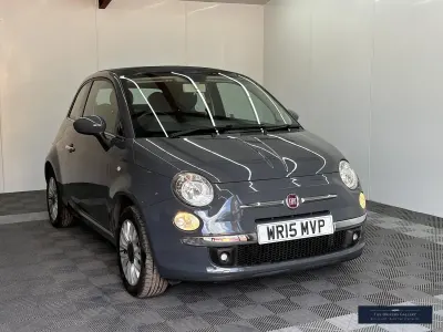 Used Fiat 500C Lounge 69 HP (50 kW) 2015 Grey Cabriolet