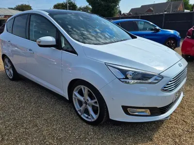 Used Ford C-MAX Titanium X 125 HP (91 kW) 2016 White MPV