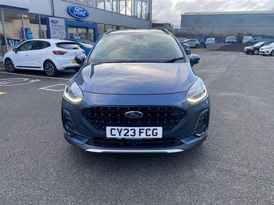 Used Ford Fiesta Active X 125 HP (91 kW) 2023 Blue Hatchback