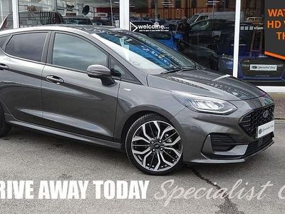 Used Ford Fiesta ST-Line X 125 HP (91 kW) 2023 Grey Hatchback