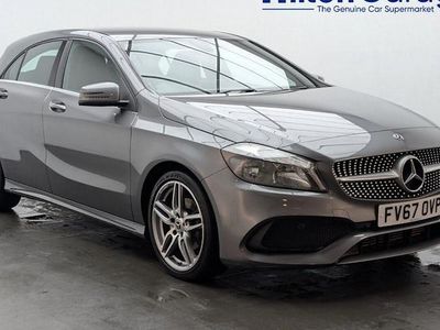 Grey Used 2017 Mercedes A180 AMG line Hatchback | £10,450 (Fair price)
