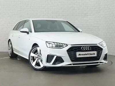 Used Audi A4 S-Line 204 HP (150 kW) 2024 White Estate