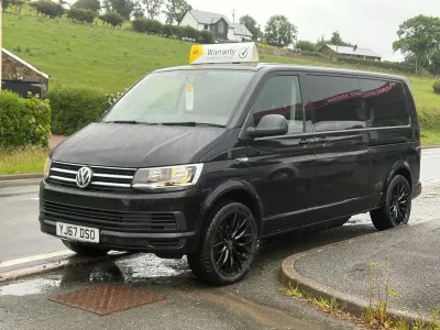 Used VW T6 SE 150 HP (110 kW) 2017 Black Van