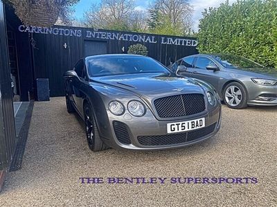 used Bentley Continental l 6.0 W12 Supersports 2dr Auto Coupe