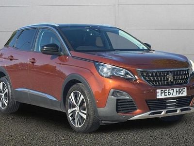 Begagnad Peugeot 3008 Allure 120 HK (88 kW) 2017 Brun SUV