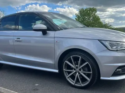 Used Audi A1 Sportback Black Edition 2017 Silver Hatchback