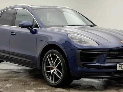 Used Porsche Macan S 2022 Blue SUV