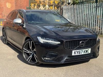 Used Volvo V90 R-Design Pro 2017 Black Estate