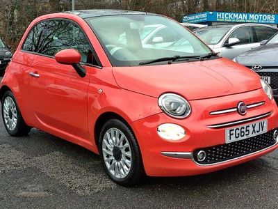 Used Fiat 500 Lounge 105 HP (77 kW) 2015 Pink Hatchback