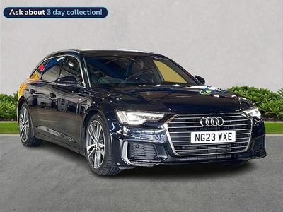 Used Audi A6 S-Line 204 HP (150 kW) 2023 Blue Estate