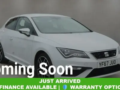 Used Seat Leon FR 150 HP (110 kW) 2018 White Coupe