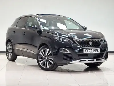 Used Peugeot 3008 Premium 131 HP (96 kW) 2020 Black SUV