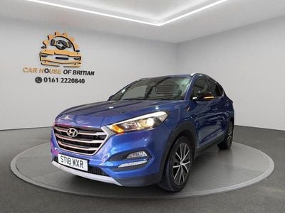 Usado Hyundai Tucson GO! 141 HP (103 kW) 2018 Azul SUV
