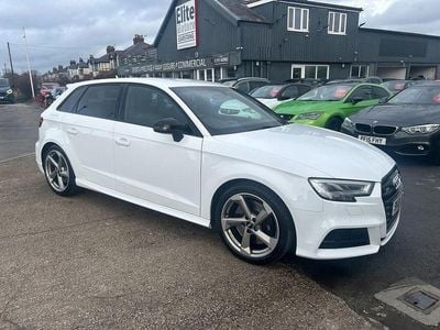 White Used 2018 Audi S3 Sportback Black Edition Hatchback | £19,995 (Good price)