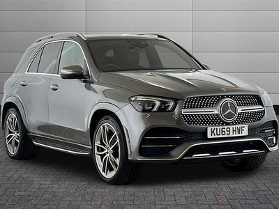 Used Mercedes GLE400 AMG line 330 HP (242 kW) 2019 Selenite grey Estate