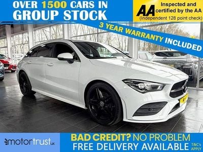 Used Mercedes CLA200 Shooting Brake AMG line 163 HP (119 kW) 2020 White Estate