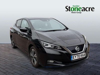 Used Nissan Leaf N-TEC 160 kW (218 HP) 2020 Black Hatchback