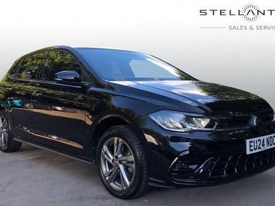 Black Used 2024 VW Polo R-line Hatchback | £19,269 (Fair price)