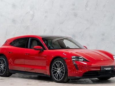Used Porsche Taycan Sport Turismo 350 kW (476 HP) 2022 Red Estate