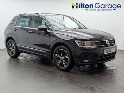 Used VW Tiguan SE 125 HP (91 kW) 2018 Black SUV