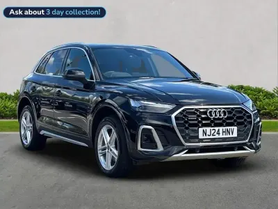 Used Audi Q5 S-Line 204 HP (150 kW) 2024 Black SUV