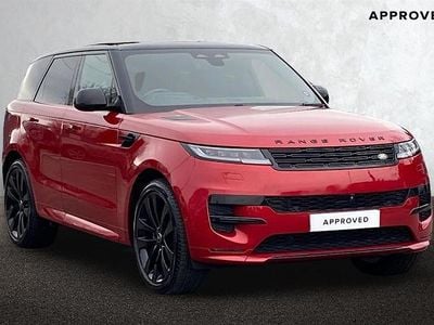 Used Land Rover Range Rover Sport First Edition 350 HP (257 kW) 2023 Red SUV