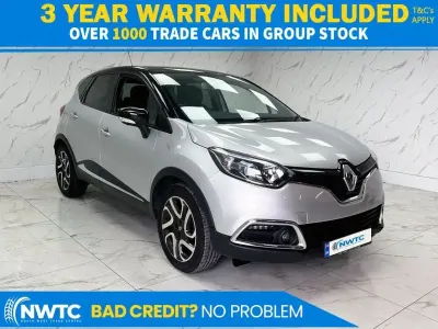 Used Renault Captur Dynamique 90 HP (66 kW) 2015 Silver SUV