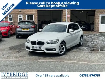 Used BMW 116 Comfort Edition 116 HP (85 kW) 2017 White Hatchback