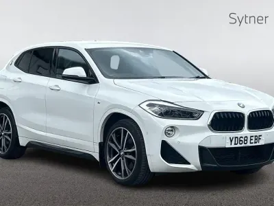 Used BMW X2 M Sport 187 HP (137 kW) 2018 White SUV
